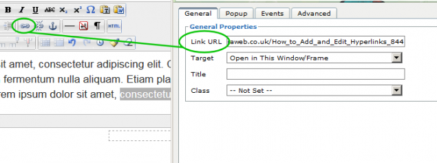 How to Add and Edit Hyperlinks